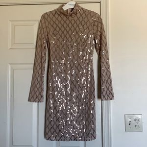 Beautiful rose gold dress